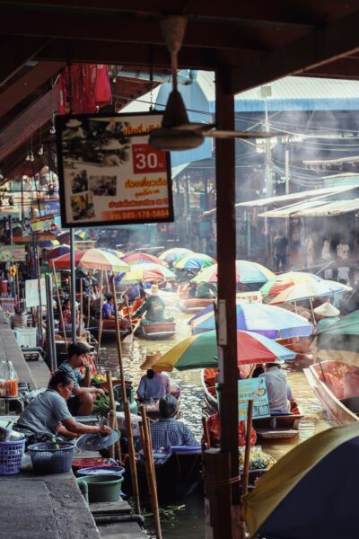 bangkok floating market