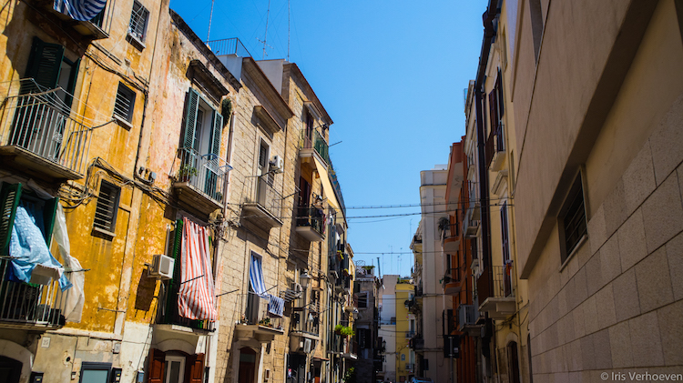 bari italie steegjes