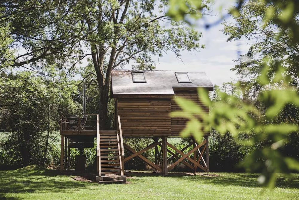 belgische ardennen vakantiehuis boomhut