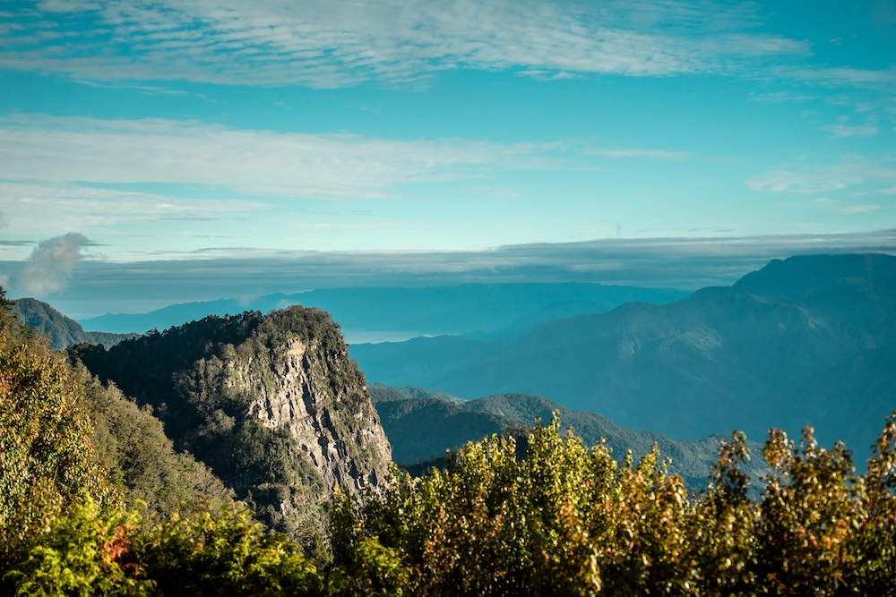 bergen in Alishan