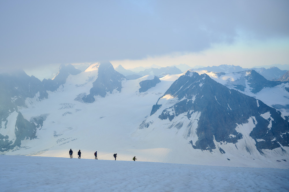 bergen in de zwitserse alpen