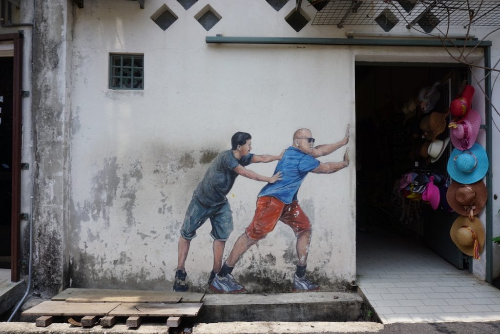 bezienswaardigheden penang streetart maleisie kunst