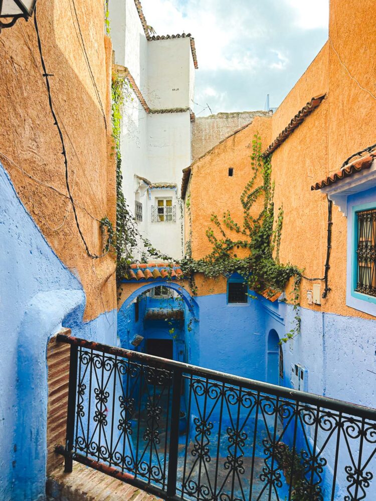 blauwe stad Chefchaouen marokko-8