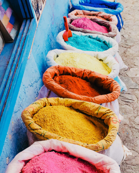 blauwe stad marokko chefchaouen medina-2