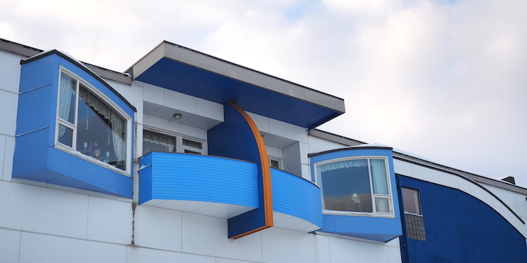 blauwe stad noorwegen