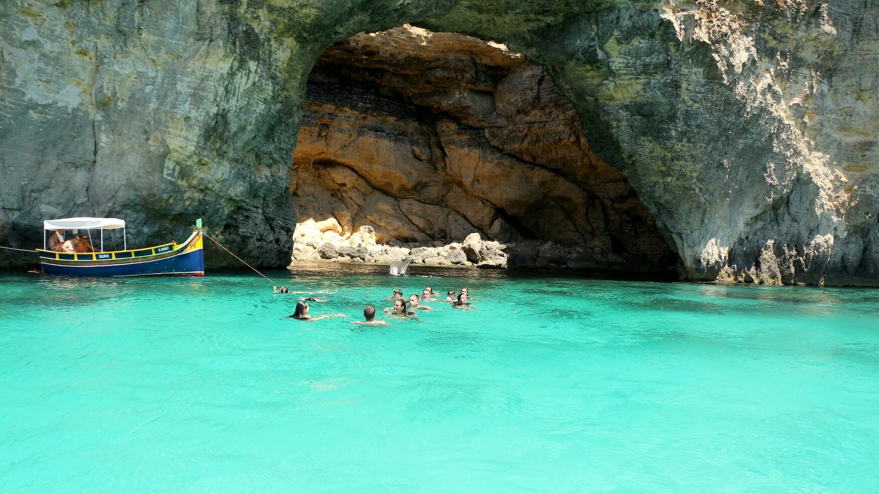 blue caves natuur Malta