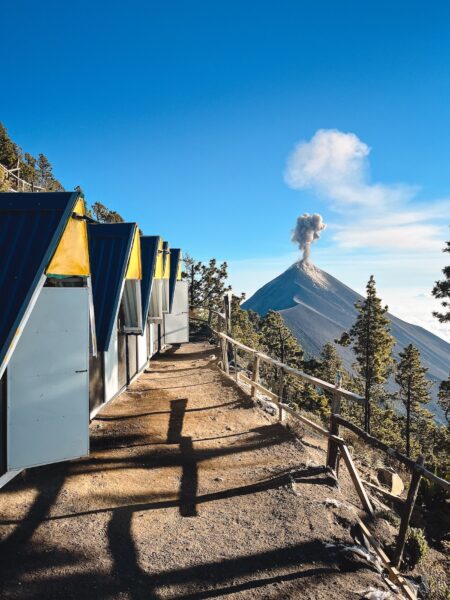 cabins op Acatenango