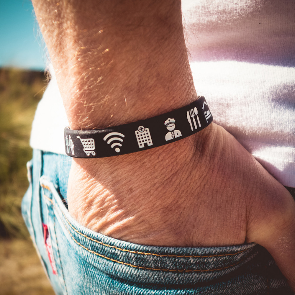 cadeau reiziger armbandje