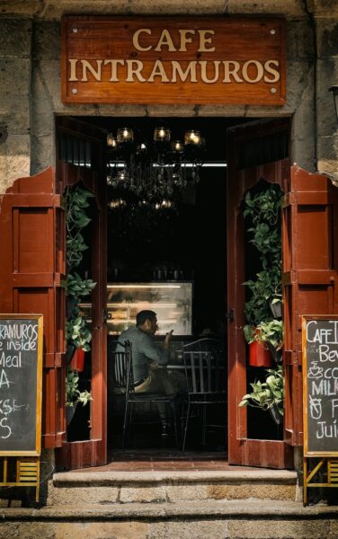 cafe intramuros manilla filipijnen