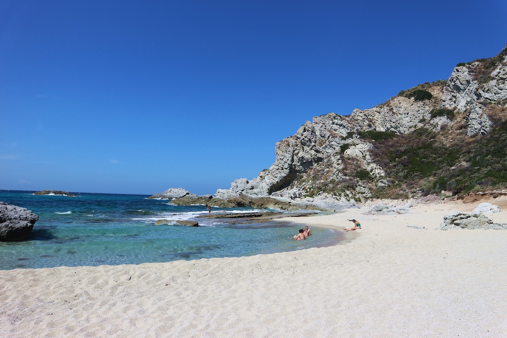 calabrie vakantie Capo Vaticano strand