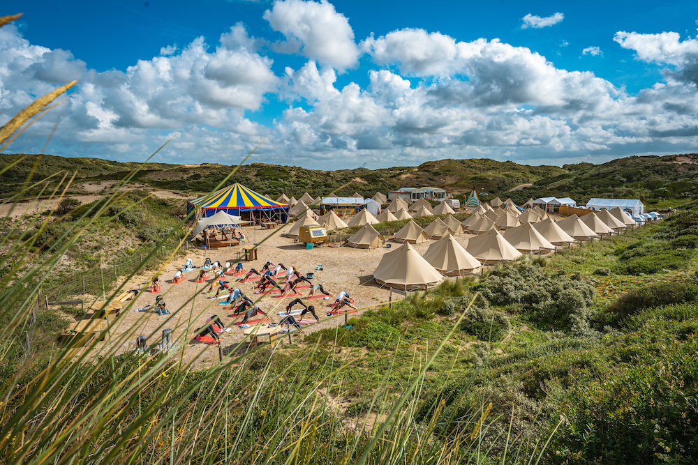 campingterrein beach camp de lakens