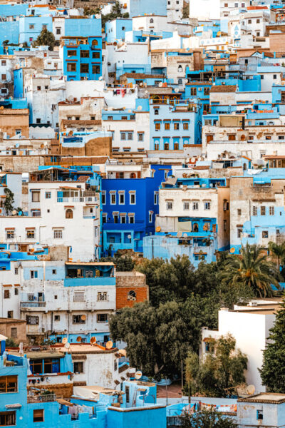 chefchaouen blauwe stad marokko