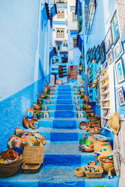 chefchaouen blauwe stad marokko