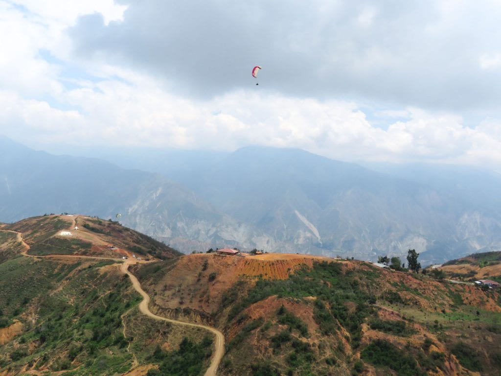 chicamocha canyon Colombia paragliden-2