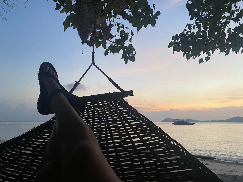chillen in hangmat, Buhay Isla Eco Tours