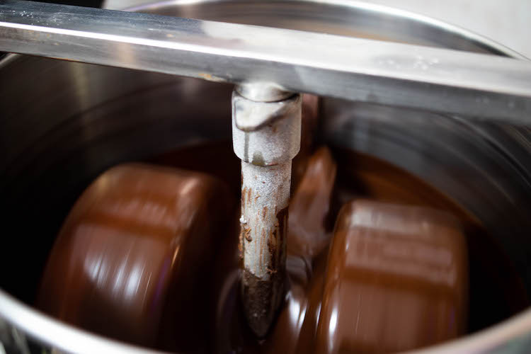 chocoladefabriek Nadalina split activiteiten