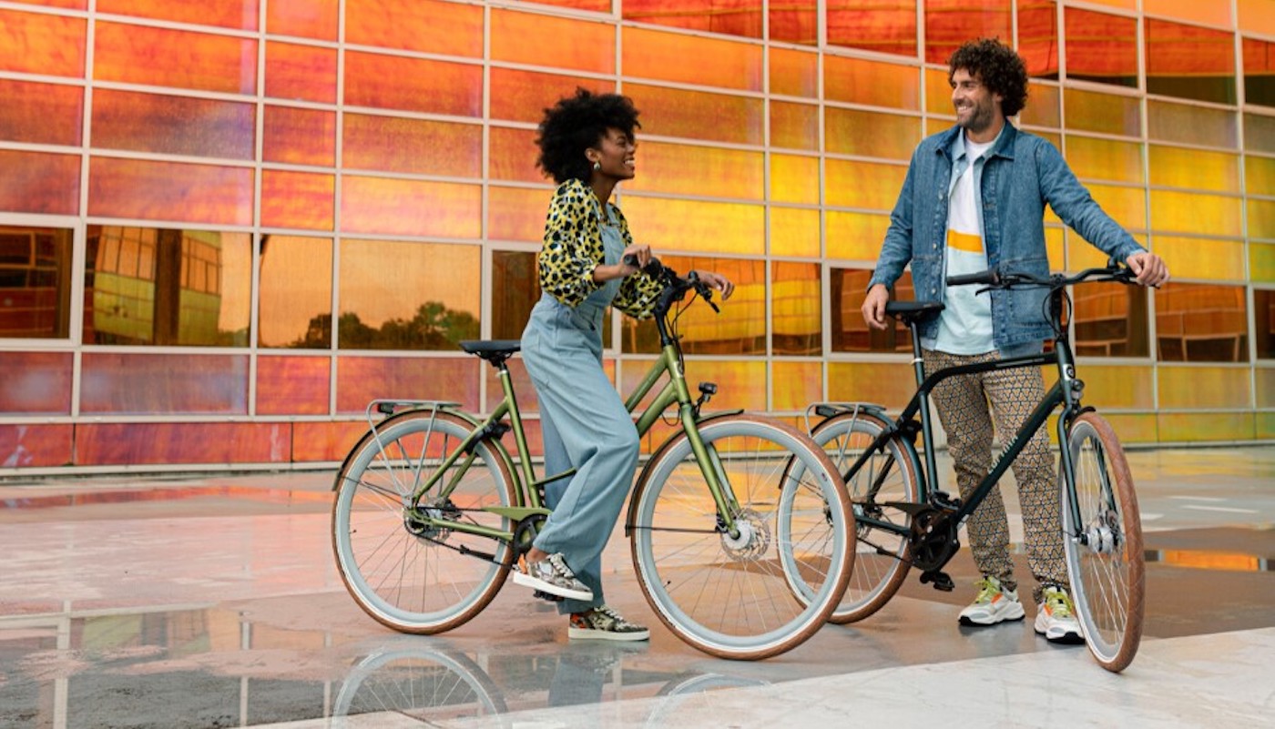 cortina hippe fietsen