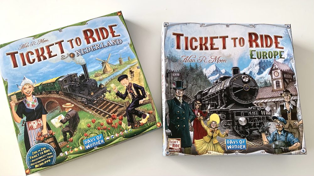 de leukste gezelschapsspellen, ticket to ride