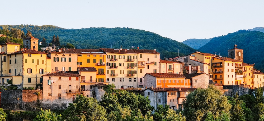 dorp in Garfagnana