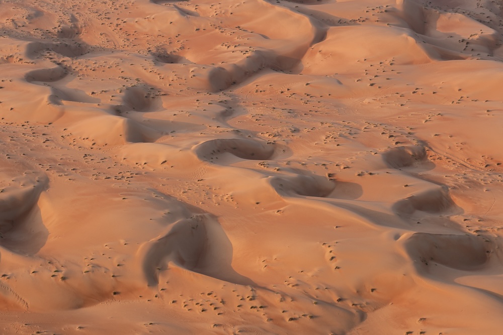 duinlandschap Wahiba Sand woestijn