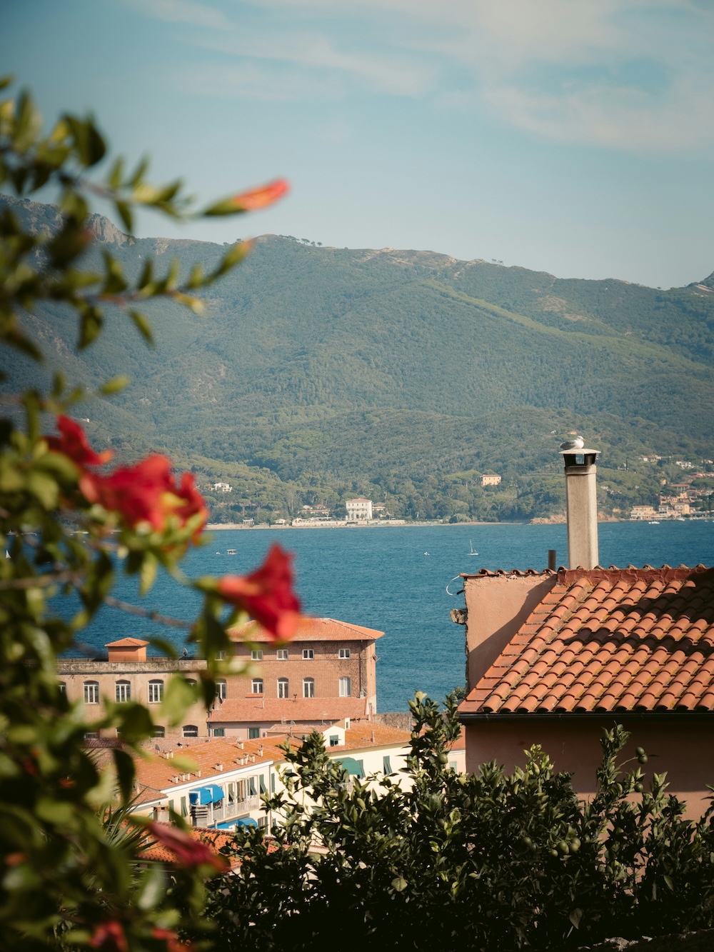 eiland Elba uitzicht