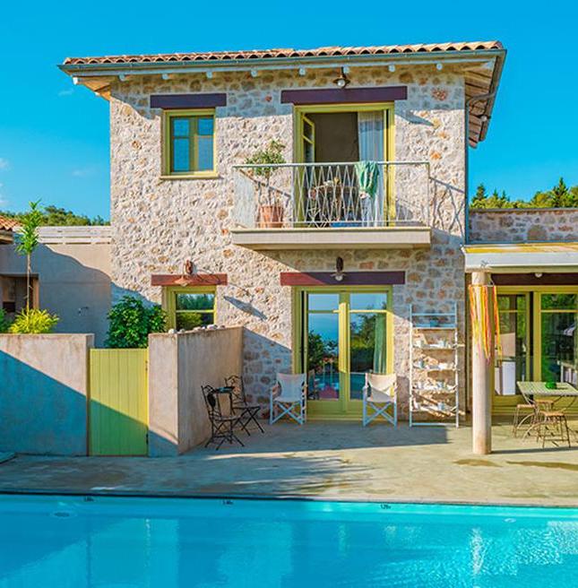 el camino villas lefkas