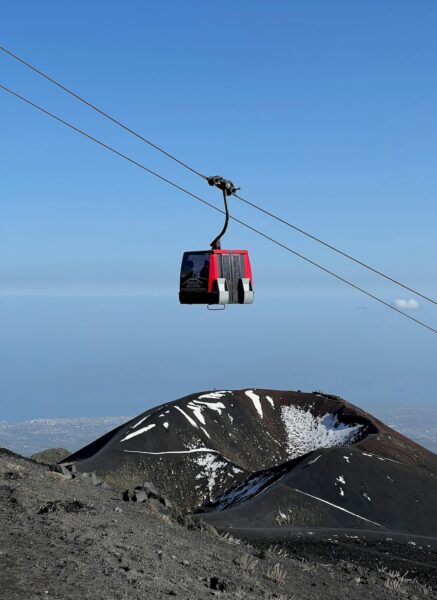 etna vulkaan cable car