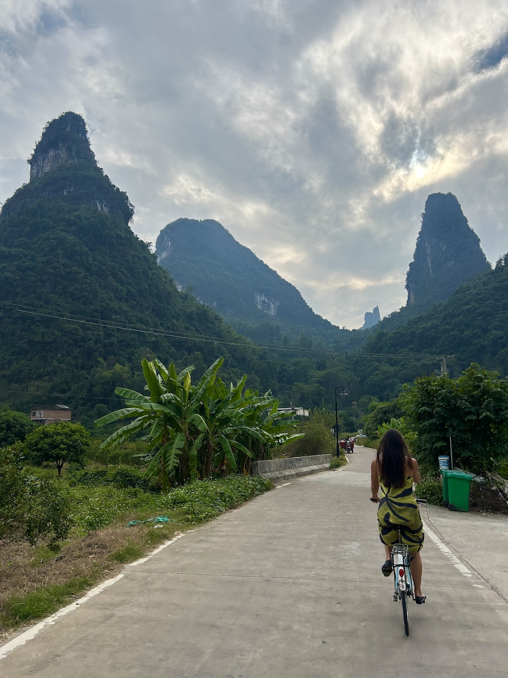 fietsen in Yangshuo