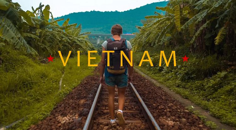 filmpje road story backpacken vietnam