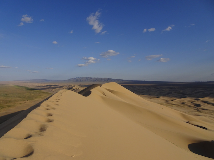 gobi woestijn noord azie backpack route