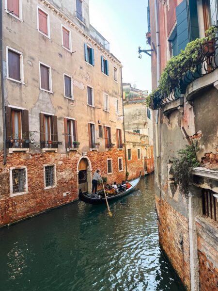 gondel in Venetië