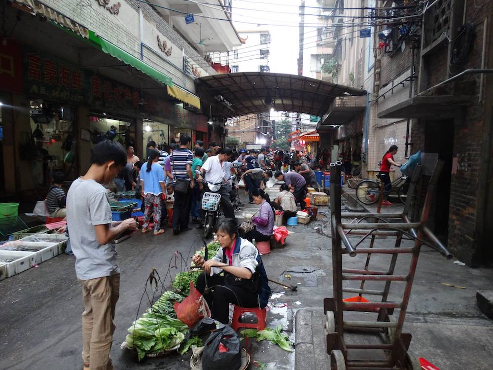 guangzhou Lokale markt