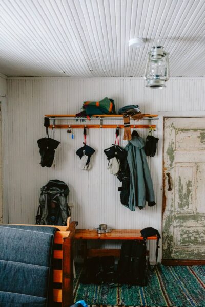 halletje van wildernishut Kuusamo