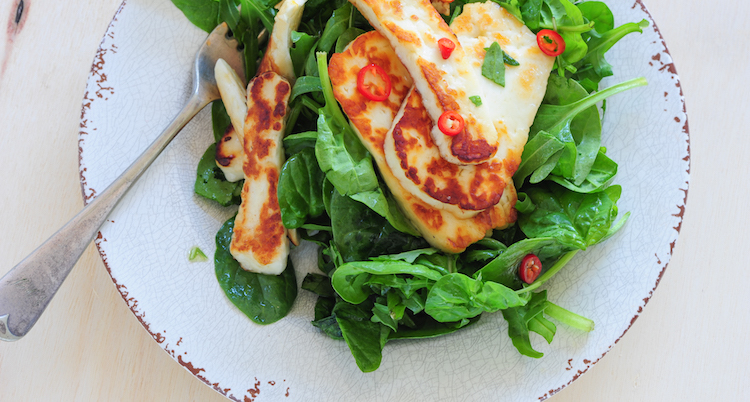 halloumi kaas eten in jordanie