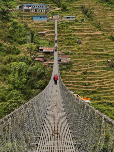 hangbrug Annapurna Base Camp Trek