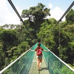 hangbruggen in costa rica jungle zip lining sky adventures