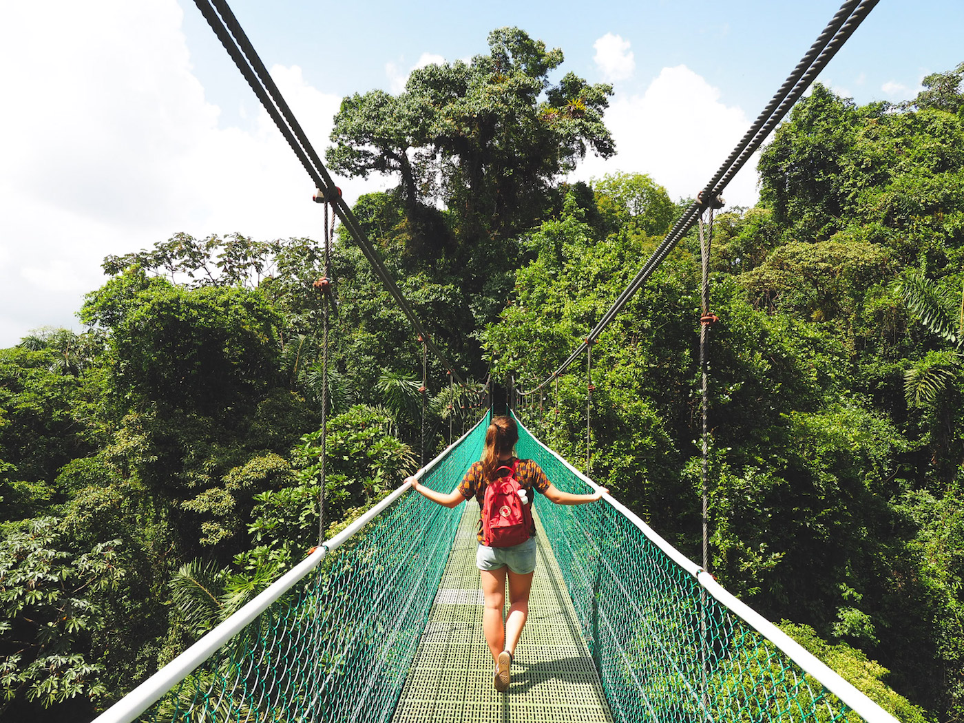 hangbruggen in costa rica jungle zip lining sky adventures