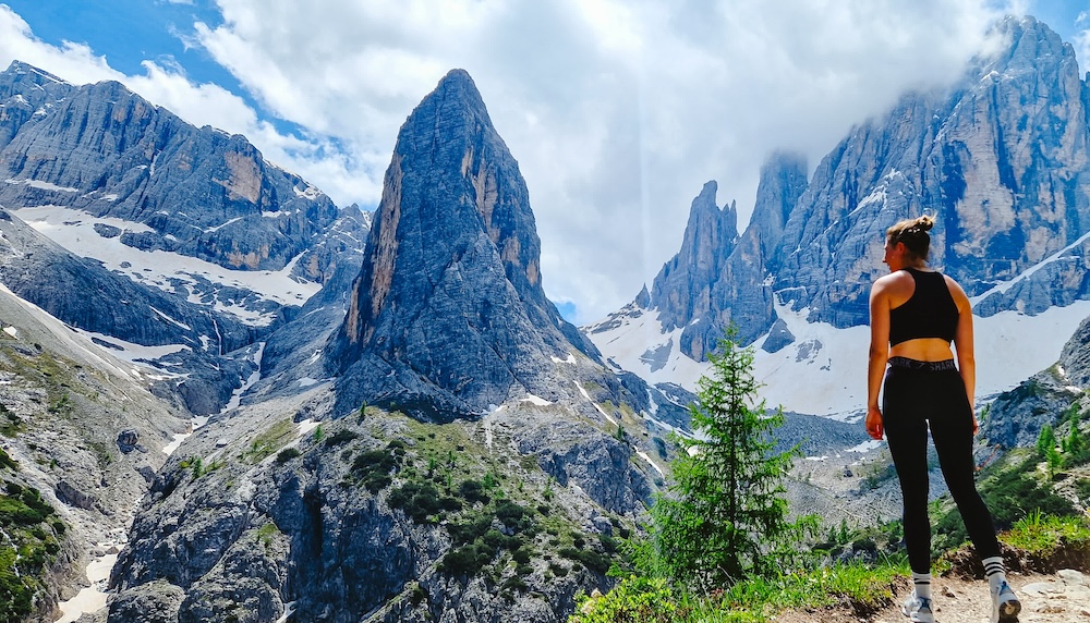 hike 103, uitzicht drei zinnen