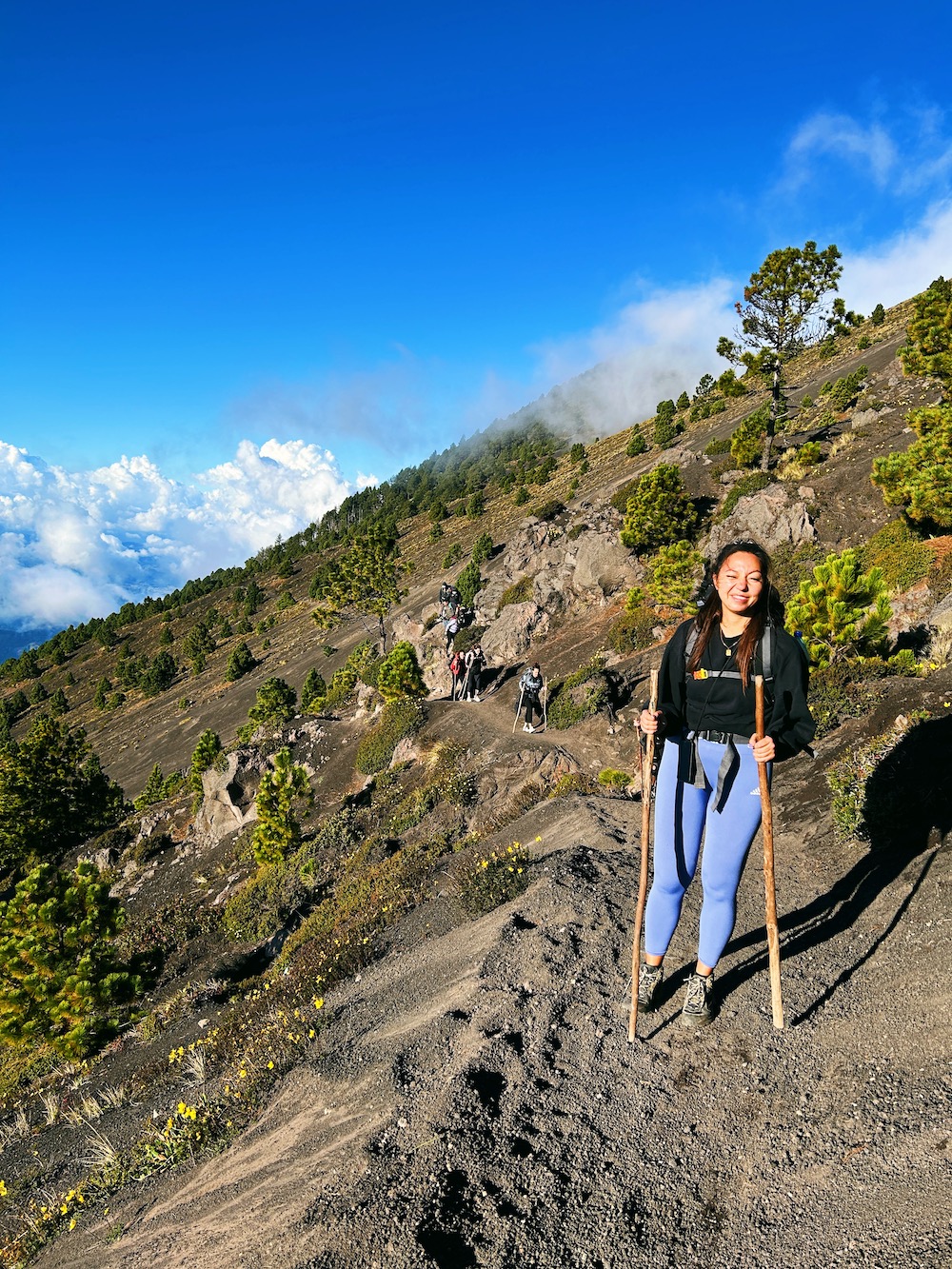 hike op de Acatenango vulkaan