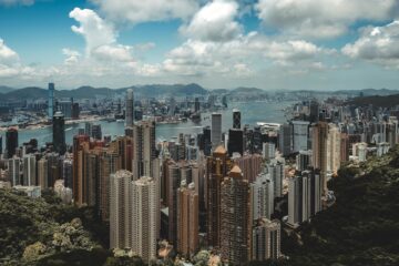 hiken Hongkong, uitzicht the peak