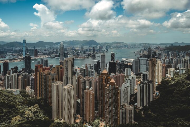 hiken Hongkong, uitzicht the peak