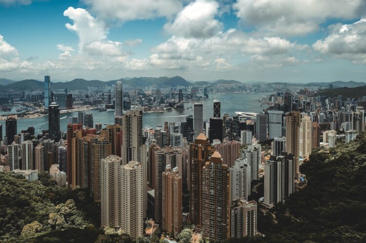 hiken Hongkong, uitzicht the peak