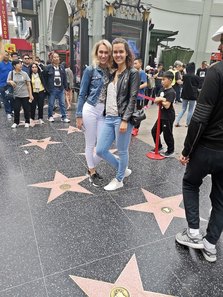 hollywood walk of fame los angeles fietstour