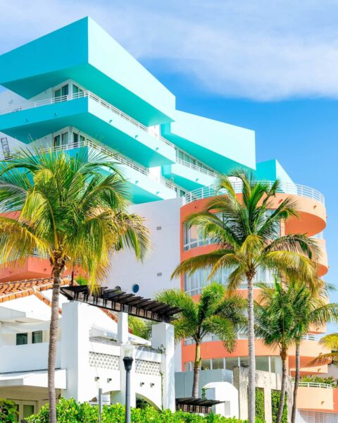 huizen bij Miami Beach