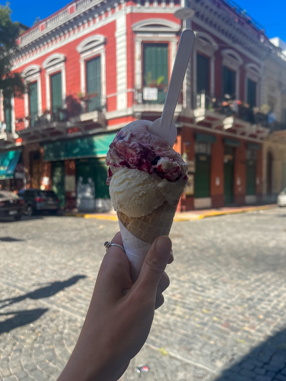 ijs eten in Buenos Aires