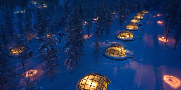 ijshotel finland iglo