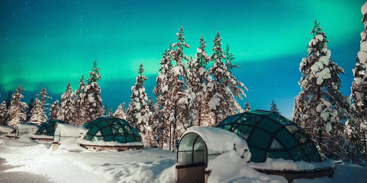 ijshotel finland noorderlicht