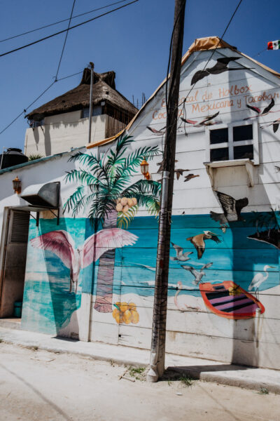 isla holbox straatjes eiland