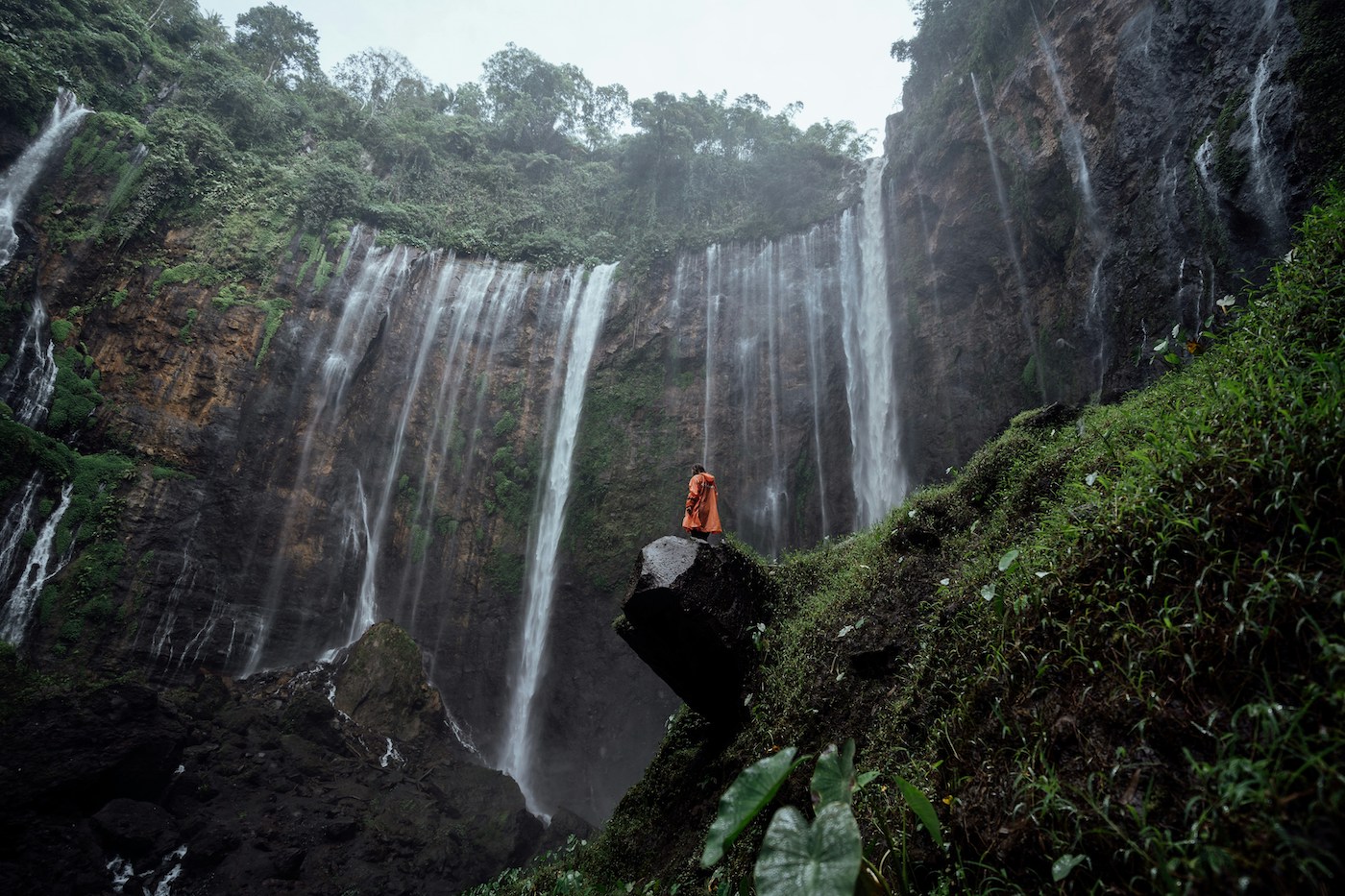 java Tumpak Sewu waterval beneden