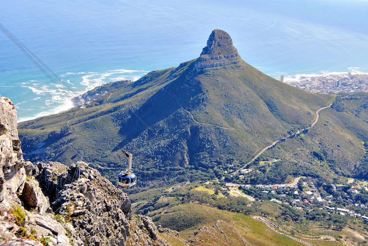 kaapstad tafelberg kabelbaan